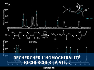 Rechercher l’homochiralité : rechercher la vie…