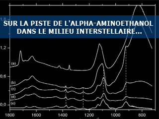 Sur la piste de l’alpha-aminoethanol dans le milieu interstellaire