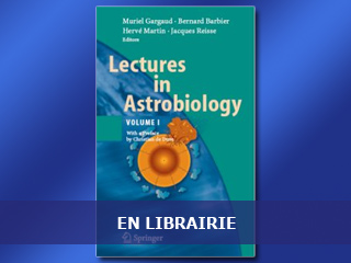 Publication du premier tome de “Lectures in Astrobiology”