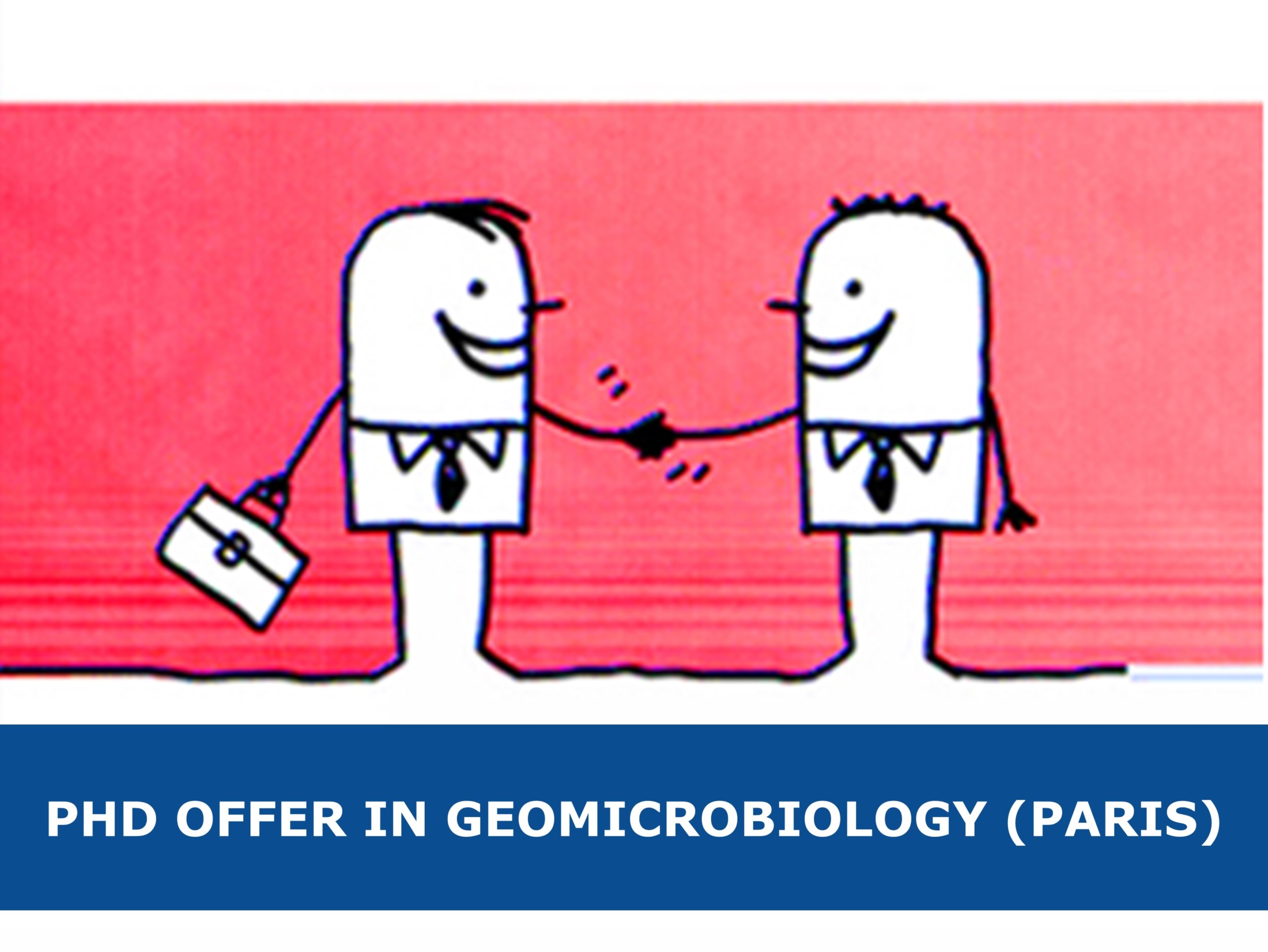 PhD Offer in Geomicrobiology (Paris)
