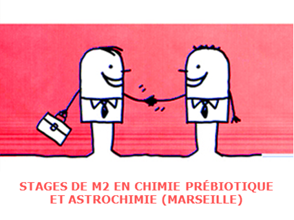 Stages de M2 en chimie prébiotique et astrochimie à Marseilles